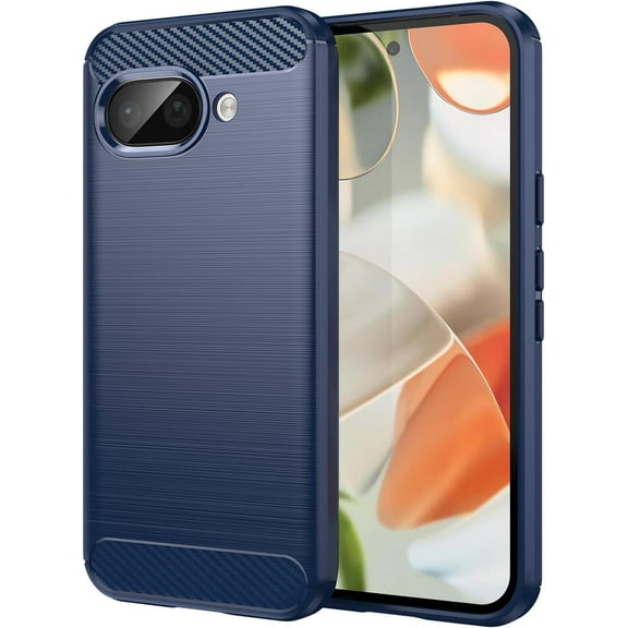 REQO for Google Pixel 9A Case: Anti-Slip Protector Shock-Absorption Flexible TPU Rubber Protective Phone Cases Cover