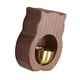 thumbnail image 3 of Bonita campana de comerciante, gato de la suerte, adornos comerciales, campana creativa colgante Marrón oscuro, 3 of 9