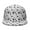 White-2, variant on Leopard Print Flat Baseball Cap – Adjustable Snapback Hat with Flat Bill, Breathable and Durable, Personalized Design for Sports, Travel & Daily Wear