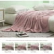 thumbnail image 3 of Manta de franela YONGSHENG 127x178 Cm suave tejido Jacquard rosa, 3 of 5