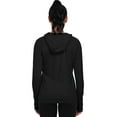 thumbnail image 6 of NELEUS Womens UPF 50+ Workout Long Sleeve Shirt Sun Protection Breathable Hooded with Thumb Holes,Black,US Size L, 6 of 6