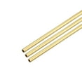 thumbnail image 5 of Tubo redondo de latón Uxcell, tubo recto sin costura de 1 mm x 0.2 mm, 5 of 5