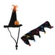 thumbnail image 4 of Sombrero de calabaza de Halloween para mascotas, sombrero y collar ajustables, disfraz de fiesta navideña para perros y gatos, esqueleto, 4 of 14