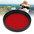 thumbnail image 1 of Camera Full Red Lens Filter Full Red Filter Camera Waterproof Filter Full Red Lens Filter Optical Glass for  Camera Lens, 1 of 7