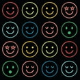 thumbnail image 3 of Mainstays Drink Clip, Neon Smiles, 3 of 3