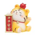 thumbnail image 1 of Figura de tigre, artesanía de animales, accesorio navideño, cultura de la suerte, coche, figura pequeña Los 5.0x4.5x6.5cm, 1 of 8