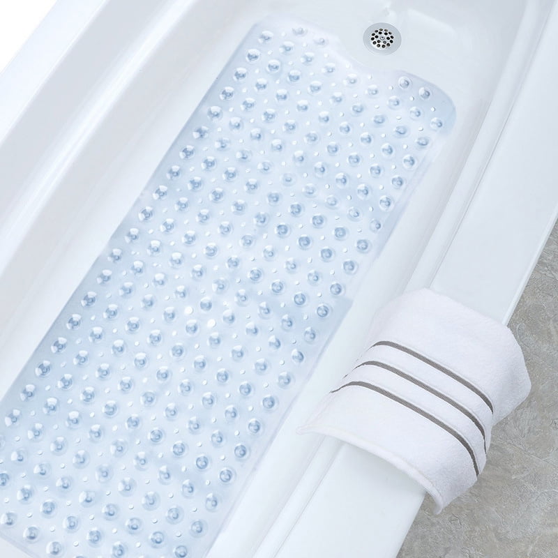 TECHTONGDA Bath Tub Washable Shower Mat NonSlip Mildew Resistant Anti
