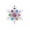 NS8, variant on Pretty Cute Charm Crystal Chunk Snap Button Fit For 18mm Drill Snap Jewelry DIY-384