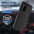 thumbnail image 3 of NIFFPD Galaxy A03S Phone Case, Samsung A03S Case, Shockproof Drop Protection Cover Phone Case for Samsung Galaxy A03S Black, 3 of 9