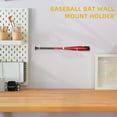 thumbnail image 3 of WEUVEB Acrylic Wall Mount Bat Rack 2 Sets for Organized Sports Equipment Storage and Display, 3 of 8