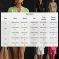 thumbnail image 3 of Mifsaly 2 Piece Short Sets for Women Summer Casual Vacation Linen Matching Outfits V Neck Tunic Top and Shorts with Pockets White,L, 3 of 6