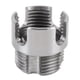 thumbnail image 1 of Herramienta Para Roscar Tuberías, Acero De Alta Velocidad Interno Y Externo, 2 Juegos Aptos Para Taladro Eléctrico, Enhebrador De Tuberías De PVC Para Reparaciones En El Hogar, 1 of 7