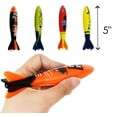 thumbnail image 2 of Juguetes para piscinas de buceo Haktoys Subwater Diving Torpedo Bandits, 2 of 6