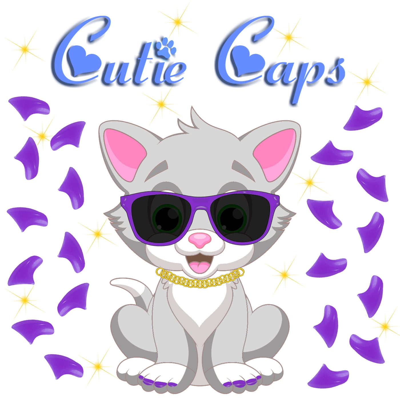 cat nail covers walmart