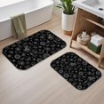 thumbnail image 2 of Sun and Crystal Ball Gothic Pattern Bath Mat Set Of 2,Non-Slip Rug for Bathroom,Kitchen,Bedroom,Entrance, 30x17 and 23.5x15.7 Inches, 2 of 3