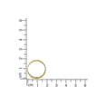 thumbnail image 4 of 22K Real Certified Stamped Fine Yellow & White Gold Net Band Design Women's Ring, 4 of 4