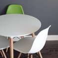 thumbnail image 3 of INSPIRER STUDIO Table d'Appoint Style Eames, Pattes en Bois Naturel (Ensemble de 1), 3 of 6