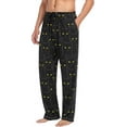 thumbnail image 5 of Top-kevin Black Cat Pajama Pants Mens Lounge Pants Super Soft Men Pajama Bottoms with Pockets Drawstring, 5 of 7