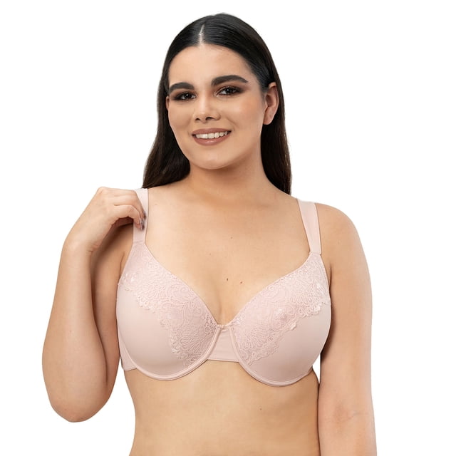 Dúo de Brasier Adda Lingerie Modelo Alegra, Estilo balconette, Color Negro y Beige