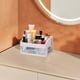 thumbnail image 3 of Organizador de maquillaje de escritorio con 5 niveles ajustables, organizador de tocador de acrílico transparente con cajones para encimera de baño o dormitorio. Aestivo | Blanco | AESTIVO, 3 of 7