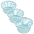 thumbnail image 5 of unbranded 3pcs Mini Shopping Baskets Plastic Berry Basket Strawberry Basket Small Plastic Basket Toy Kitchen Storage Baskets Fruit Holder Grocery Storage Basket, 5 of 8