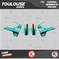 thumbnail image 2 of Kalair GFX Graphics Kit for Husqvarna 701 SUPERMOTO (2016-2023) Toulouse Series, 2 of 5