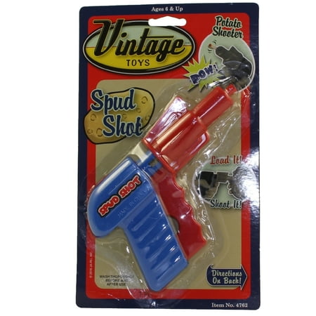 Vintage Tom - JA-RU Inc. Toys - Vintage Collection - SPUD SHOT POTATO SHOOTER #4762