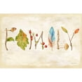 thumbnail image 3 of Coulter, Cynthia 14x11 Black Modern Framed Museum Art Print Titled - Nature Walk Family Sign, 3 of 5