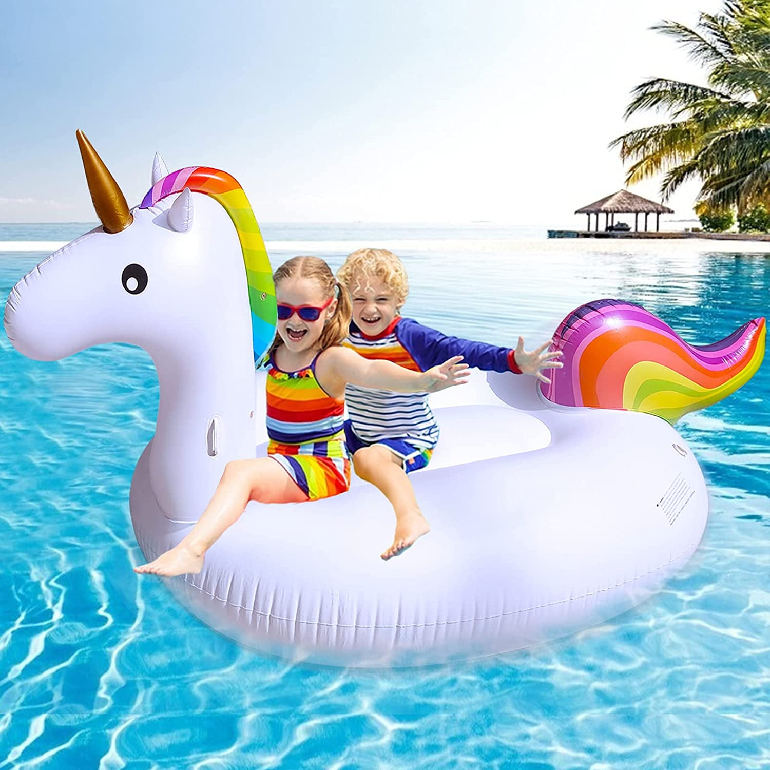 Large Unicorn Inflatable Pool Float 