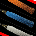 thumbnail image 4 of 1pcs Anti-slip Tennis Racket Grip Tape PU Shock Absorption Fishing Rod Sweatband Thicken Tennis Racket Overgrip Badminton red, 4 of 6