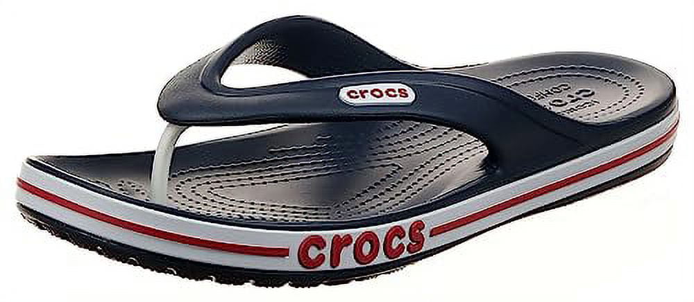 Buy Women's Crocs Unisex Grey Textured Thong Bayaband Flip Flops Online |  Centrepoint KSA