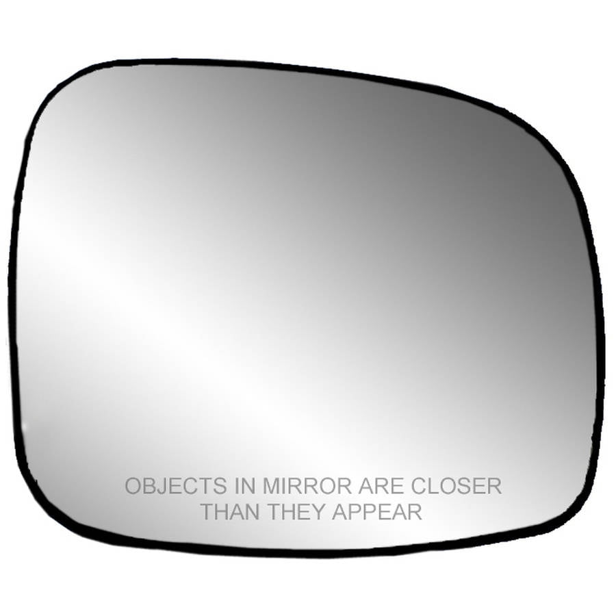 30241 - Fit System 08-17 Chrysler Town & Country / Dodge Grand Caravan Heated Replacement Mirror Glass with backing plate, Passenger Side - check description for fitment