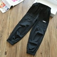 thumbnail image 2 of Girls Sweatpants Drawstring Jogger Sweatpants Girls Solid Pants Athletic Clothes Sweatpants for Kids 12-13 Years Girls Fashion, 2 of 4