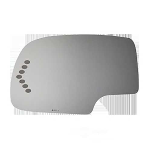 Burco Side View Mirror Replacement Glass - Clear Glass - 4017S