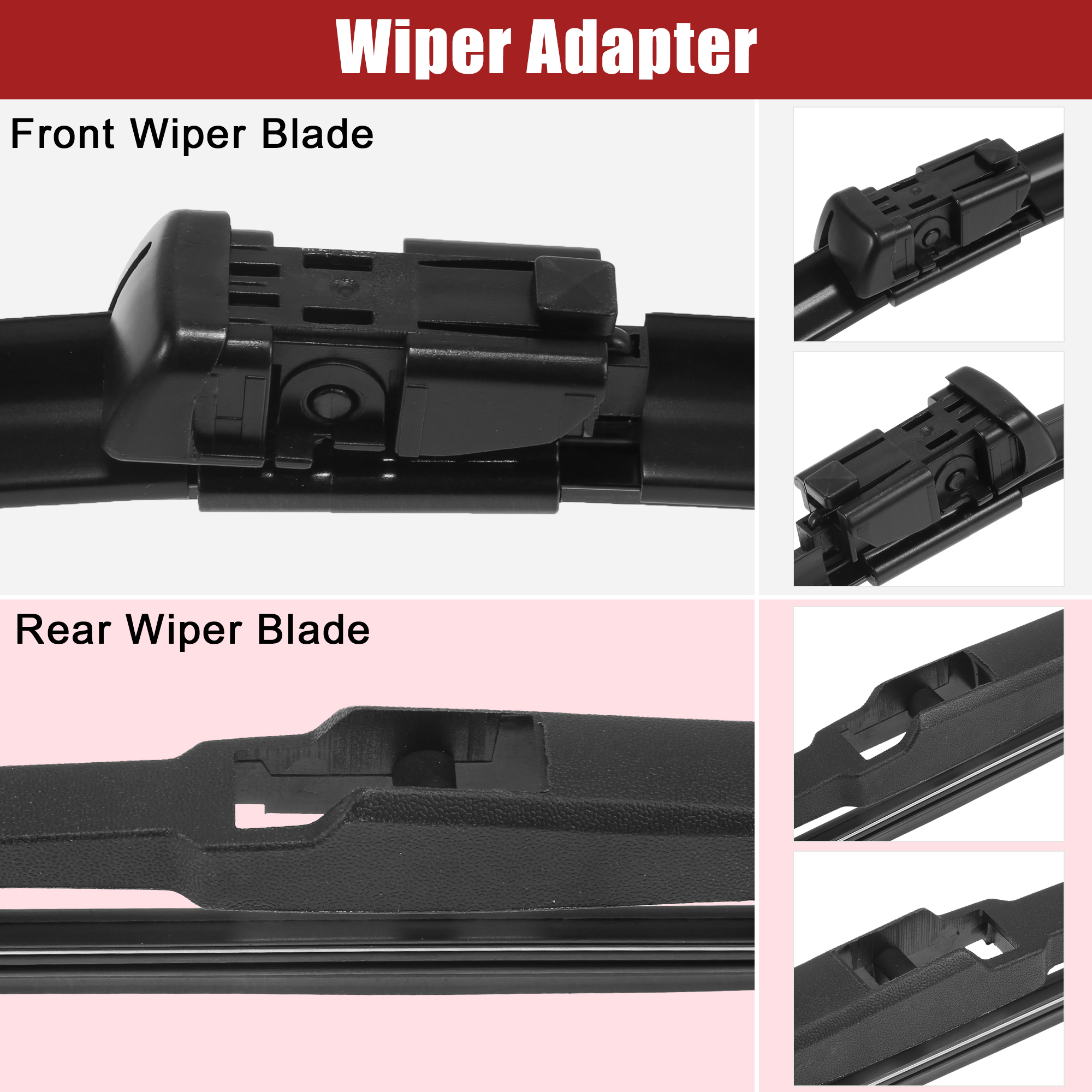 Unique Bargains 26 Inch 21 Inch 16 Inch Windshield Wiper Blade Set for Lexus RX350 2016