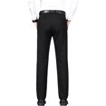 thumbnail image 2 of Men's Stretch Dress Pants - 4-Way Elastic Straight Fit for Fall/Spring (280GSM), 2 of 7