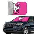thumbnail image 4 of Windshield Sun Shade Foldable Car Front Window Sunshade For Car Suv Trucks Vans - Best Heat Shield Blocker Visor Cover Blocks Uv Rays And Keeps Your Vehicle Cool-Medium, 4 of 5