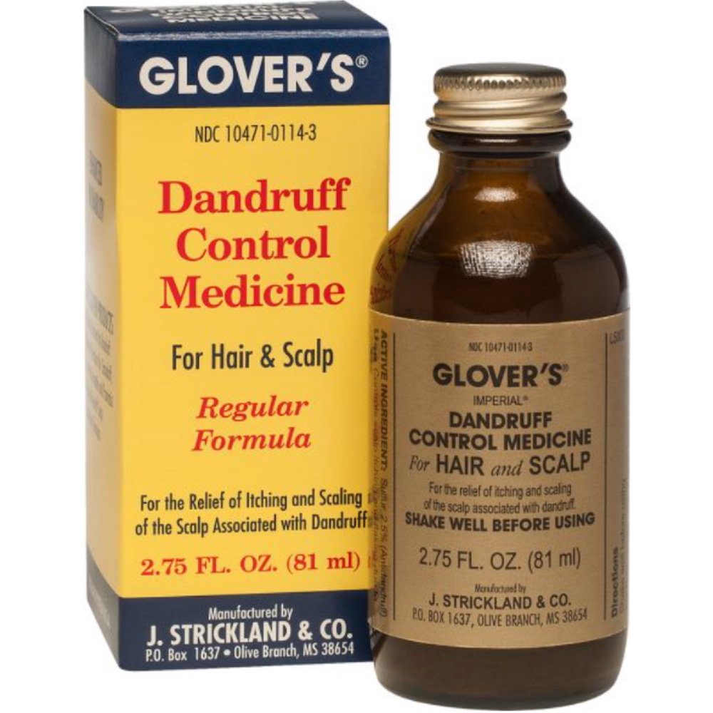 Glovers Dandruff Control Medicine Regular Formula 2.75 oz
