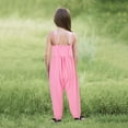 thumbnail image 5 of Toddler Kid Jumpsuit Pants Clothes Toddler Girls Baby Kids Jumpsuit Strap Romper Summer Outfits Summer Jumpsuit For Girls Boys, 5 of 8