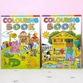 thumbnail image 5 of Lovely Cartoon Doodles Coloring Books Portable Color Filling Books for Kids Boys Girls, 5 of 5