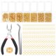 thumbnail image 1 of Reparación del Collar de los Anillos Sunnimix 1500pcs Set Anillos de Salto, 1 of 8