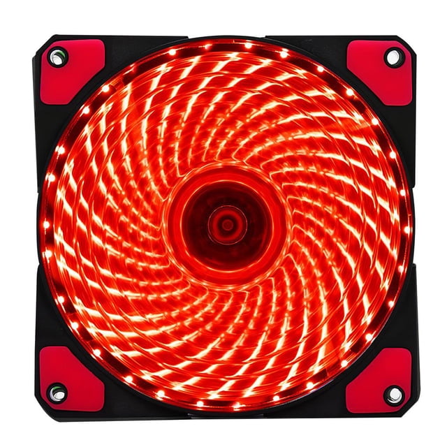 Ventilador Con Cubierta De Computadora 12 Cm / 4.7 "Enfriamiento Rápido 16Db Enfriador De Radiador Silencioso Ventilador De Enfriamiento De Computadora Led Minnieouse EL011466-00