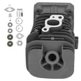 thumbnail image 1 of 41.1mm Cylinder Piston Kit Fit for Partner Poulan 350 351 390 420 2150 2250 2450 2550, 1 of 4