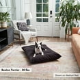 thumbnail image 3 of Happy Hounds Charlie Corduroy Reversible Throw Dog Bed, Medium (42" x 30"), Charcoal, 3 of 7