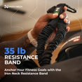 thumbnail image 2 of Bandas de resistencia Iron Neck QCMA02932 Nylon 35lb Gimnasia, 2 of 5