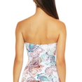 thumbnail image 5 of Lauren Ralph Lauren WHITE PAISLEY Captiva Paisley Twist-Front Tankini Top Size 0, 5 of 9