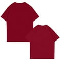 thumbnail image 2 of Dwelliawo Custom T Shirts for Women Personalized Gifts Add Design Your Own Shirt Print Picture Logo Image Funny Front/back T Shirt Customized Gifts Customized Tee Wine 2XL, 2 of 4