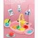 thumbnail image 4 of Bewildely Juguetes para niños, lavabo eléctrico de dibujos animados para una divertida experiencia de aprendizaje, grifo que puede liberar Juguetes amarillo, 4 of 6