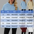 thumbnail image 5 of BLCHUNen Hoodies for Women Casual Pullover Sweatshirts with Pocket Fall Workout Gym Sports Long Sleeve Tops, 5 of 8