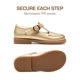 thumbnail image 5 of Zapatos Mary Jane DREAM PAIRS Dorados Talla 12 para Niña Pequeña, 5 of 7
